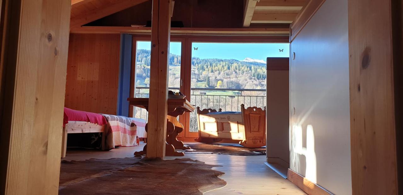 Ferienhaus & Ferienwohnung Winay Wayna Gotschna Blick Клостерс Екстериор снимка